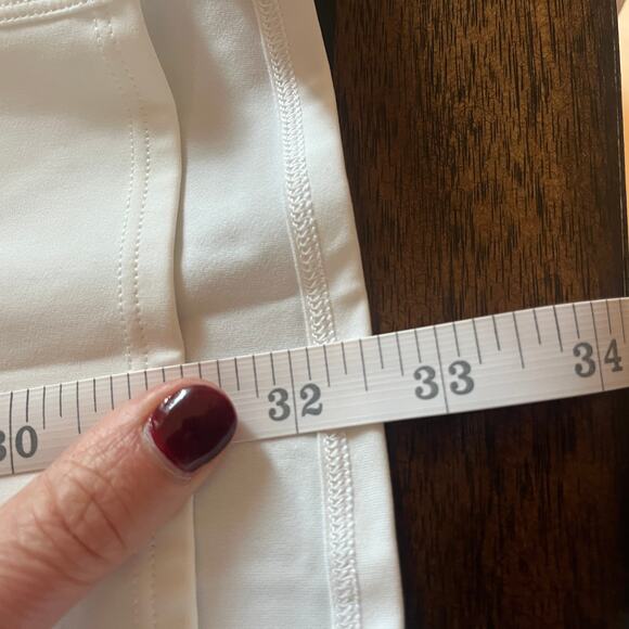 Lululemon Racerback Lightweight Tennis Tank Dress White Size 8 - Picture 8 of 8